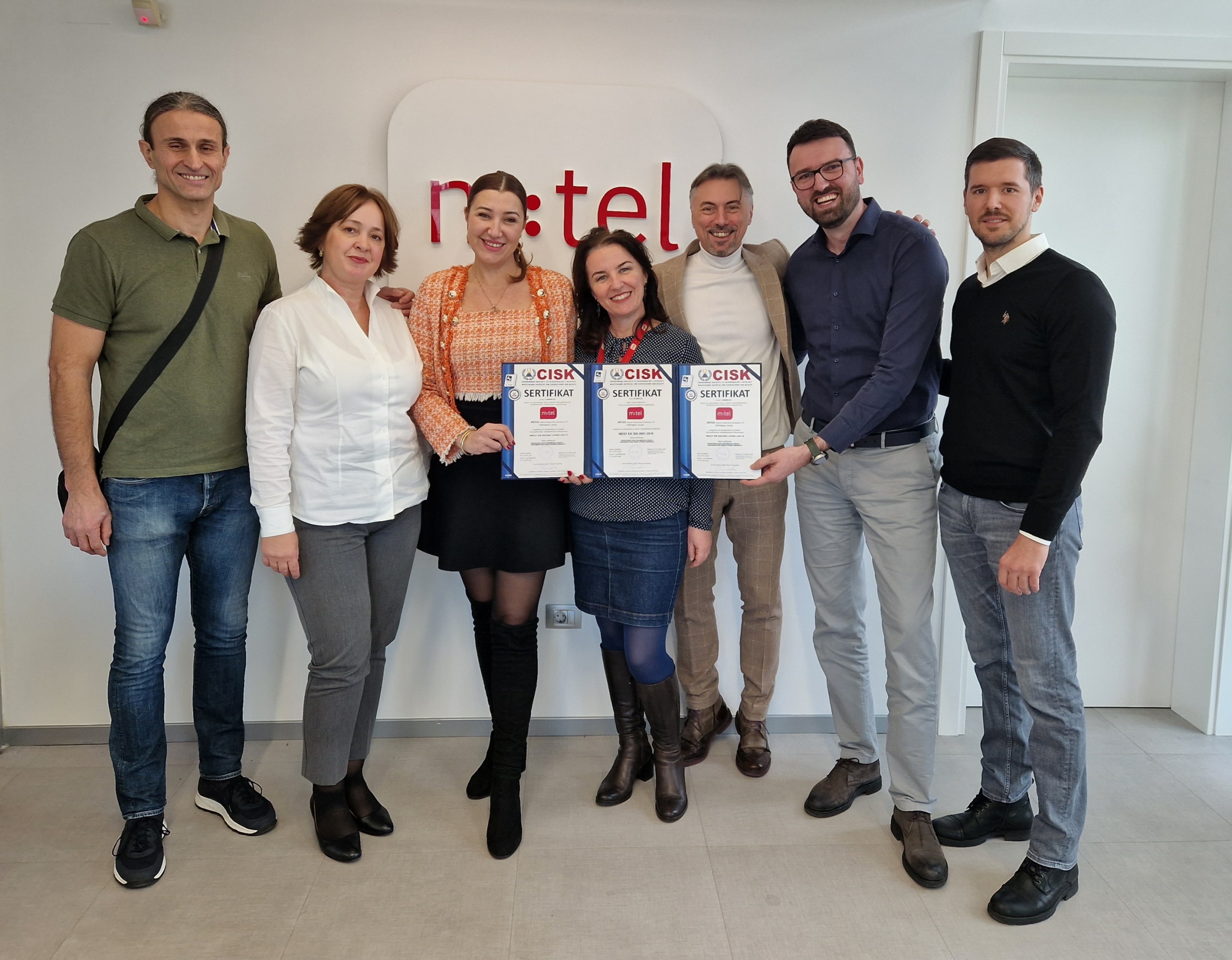 MTEL je dobitnik ISO sertifikata | Mtel.me